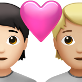 情侣: 成人成人较浅肤色中等-浅肤色emoji素材一 160x160像素