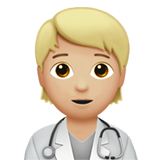 保健员:中浅肤色emoji素材一 160x160像素