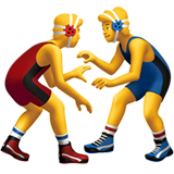 男子摔跤emoji素材一 160x160像素