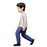 行走的人:浅肤色emoji素材一 160x160像素