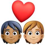 情侣: 成人成人中等-深肤色中等-浅肤色emoji素材一 160x160像素