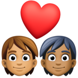 情侣: 成人成人中等肤色中等-深肤色emoji素材一 160x160像素