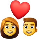 情侣:女人,男人emoji素材一 160x160像素