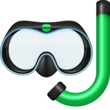 潜水面罩emoji素材一 160x160像素