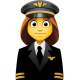 女飞行员emoji素材一 160x160像素