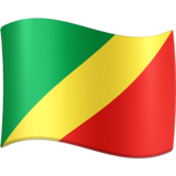 旗帜:刚果-布拉柴维尔emoji素材一 160x160像素