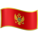 旗帜：黑山emoji素材一 160x160像素