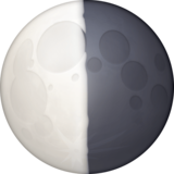 下弦月emoji素材一 160x160像素