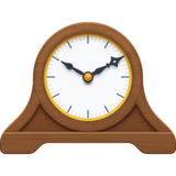 壁炉架时钟emoji素材一 160x160像素