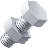 螺母和螺栓emoji素材一 160x160像素