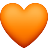 橙心emoji素材一 160x160像素