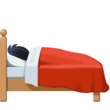 床上人:浅肤色emoji素材一 160x160像素