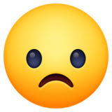 伤心的脸emoji素材一 160x160像素