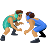 摔跤手,4型emoji素材一 160x160像素