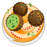 炸豆丸子emoji素材一 160x160像素