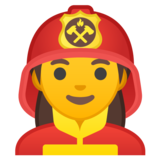 女消防员emoji素材一 160x160像素