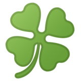 四叶草emoji素材一 160x160像素