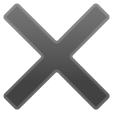 乘法符号emoji素材一 160x160像素