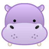 河马emoji素材一 160x160像素