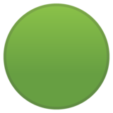 绿色圆圈emoji素材一 160x160像素