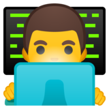 男技术员emoji素材一 160x160像素