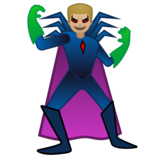 男超级恶棍:中浅肤色emoji素材一 160x160像素