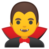 男人吸血鬼emoji素材一 160x160像素