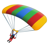 降落伞emoji素材一 160x160像素