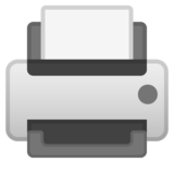 打印机emoji素材一 160x160像素