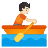 划船人:浅肤色emoji素材一 160x160像素