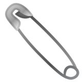 安全回形针emoji素材一 160x160像素