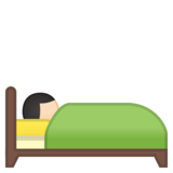 床上人:浅肤色emoji素材一 160x160像素