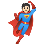 超级英雄:浅肤色emoji素材一 160x160像素