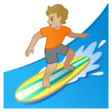 个人冲浪:中浅肤色emoji素材一 160x160像素