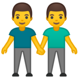 手牵手的人emoji素材一 160x160像素