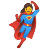 女超人emoji素材一 160x160像素