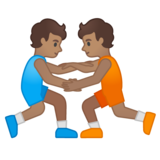 摔跤手,4型emoji素材一 160x160像素