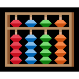 算盘emoji素材一 160x160像素