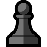 国际象棋棋子emoji素材一 160x160像素