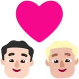 情侣: 男人男人较浅肤色中等-浅肤色emoji素材一 160x160像素