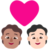 情侣: 成人成人中等肤色较浅肤色emoji素材一 160x160像素