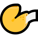 幸运饼干emoji素材一 160x160像素