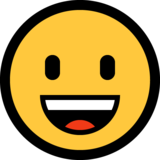 笑容满面emoji素材一 160x160像素