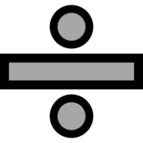 除号标志emoji素材一 160x160像素