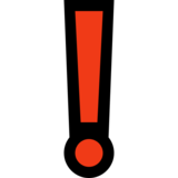 感叹号emoji素材一 160x160像素