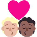 亲吻: 成人成人中等-浅肤色中等-深肤色emoji素材一 160x160像素