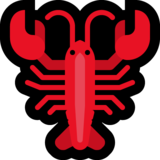 龙虾emoji素材一 160x160像素