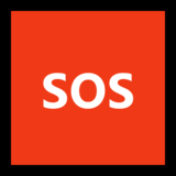 呼叫装置、求救按钮emoji素材一 160x160像素