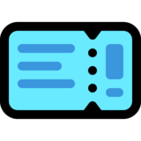 车票emoji素材一 160x160像素