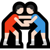 摔跤手，1-2型emoji素材一 160x160像素